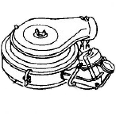 Luftfilter Aktivkohlebehälter für Porsche 914 bis Motornummer WO 129 581  022129607C