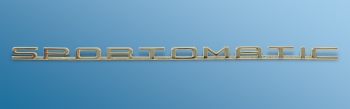 Schriftzug Sportomatic, Gold für Porsche 911  90155930900