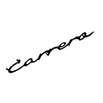 Nr.28 Schriftzug 'Carrera' gross vergoldet für Porsche 356 B – T5