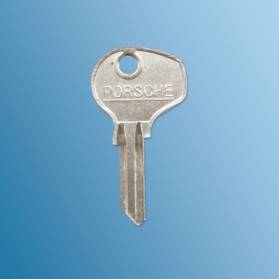 Schlüsselrohling für Zündschloß ohne Lenkradschloß für Porsche 911,  Bj.65-68  64461390110