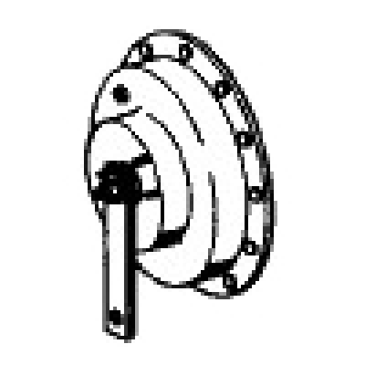 Signalhorn "Hella" 335 Hz für Porsche 914  99663711701