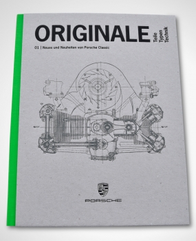 Book 01 - Originale Teile, Typen, Technik - Neues und Neuheiten von Porsche Classic