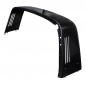 Preview: Targa roof bracket, stainless steel, black with slots for Porsche 911/912, 78-89         91156508300B, 91156508300
