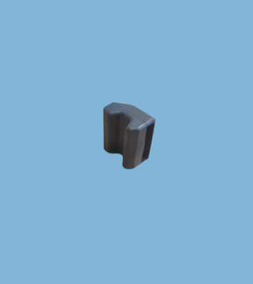 Nr.9 Auflagegummi hinten rechts, Vordersitz für Porsche 911/912, Bj. 65-80