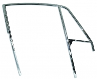 door glass frame 911 Coupè new chrome, in exchange! right 65-68