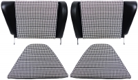 back seat set with pepita covering for Porsche 911