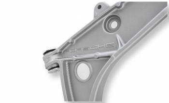 Aluminum wishbone, right, for Porsche 968, 92-95, overtaken in exchange, deposit 297,50 Euro (incl. VAT.)  94434102702