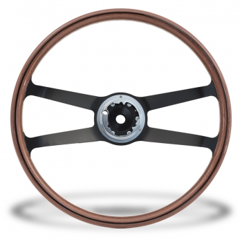 Nr.14 Wood Alu steering wheel, Ø 420 mm, for Porsche 911/912/914