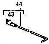Nr.44 Zugstange rechts  ab Bj.84