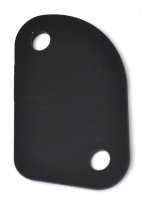 desk pad for locking wedge, 1mm, Alu for Porsche 911, 68-89  90153170323