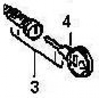 Nr.3 Schliesszylinder mit Schlüsseln  ohne bestimmte Schliessung