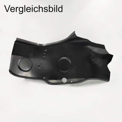 Targa Rep/Knoten-Blech links Fußraum innen für Porsche 911/912, Bj.65-73     90150191741