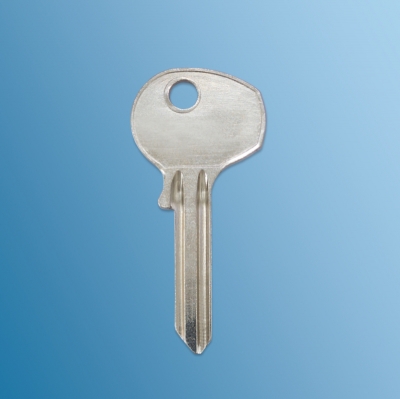 Nr.11 Schlüsselrohling für Zündschloß mit Lenkradschloß für Porsche 911 / 912 Bj. 65-68