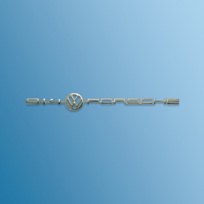 Nr.34 Schriftzug "VW-Porsche" Gold für Porsche 914-4