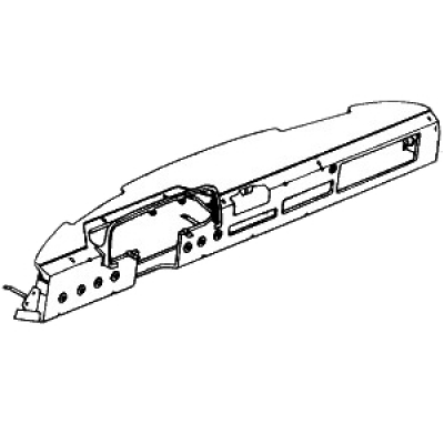 Nr.10 Träger für Instrumente für Porsche 914-6 bis Bj.71