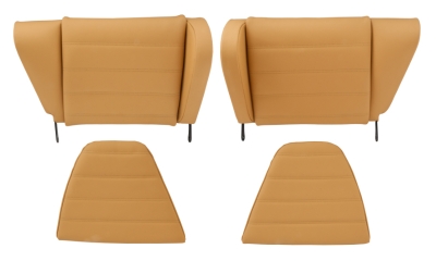 backseat set leather brown for Porsche 911, 77-86 - New production  ECK 8115/3,90152200522,90152200622,90152200542,90152200642,91152200500,91152200600,91152200505,91152200605,91152205101,91152205201,91152201700,91152201800,91152205106,91152205206