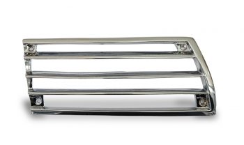 Chrome grille for Porsche 911, right, 4 bolt mounting, metal version, 65