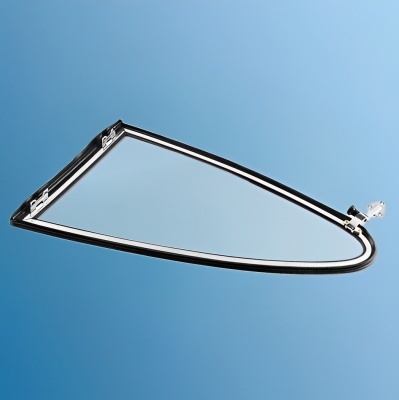 No. 13b Opening window clear, complete with frame, right, for Porsche 911/912 Coupe,My.65-77