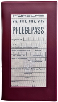 Pflegepass komplett, deutsch für Porsche 911T, 911E, 911S, 912