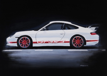 Porsche GT3 RS - Hochwertiger Plakatdruck