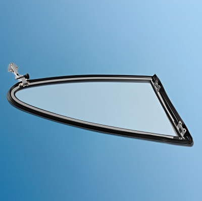 No. 13b hinged window clear, complete with frame left for Porsche 911/912 Coupe,Bj.65-77