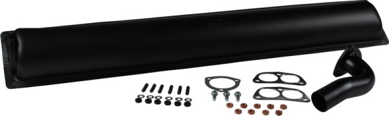 Sport-silence complete with 45mm diameter tailpipe and mounting kit for Porsche 914 1,7-1,8l  021251053CA