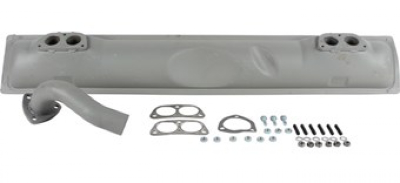 Silence complete with 45mm diameter tailpipe and mounting kit for Porsche 914 1,7-1,8l  021251053CB