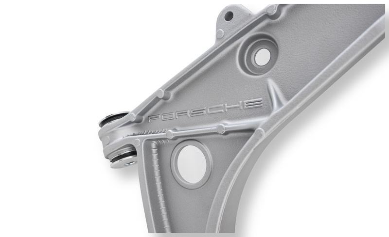 Aluminum wishbone, left, for Porsche 968, 92-95, overtaken in exchange, deposit 297,50 Euro (incl. VAT.)  94434102702