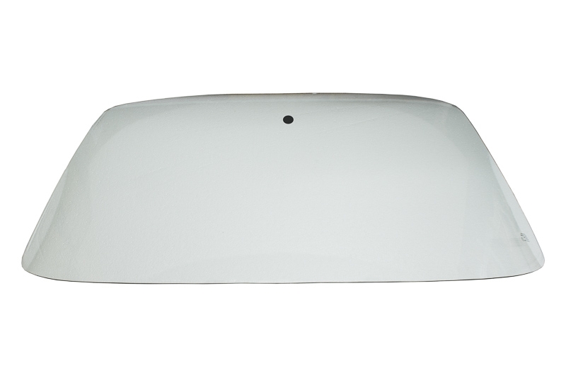 windscreen clear with adhesive plate for rear-view mirror, for Porsche 911 Bj.78-89 in model Bj.89 for models with decorative frame  91154101100