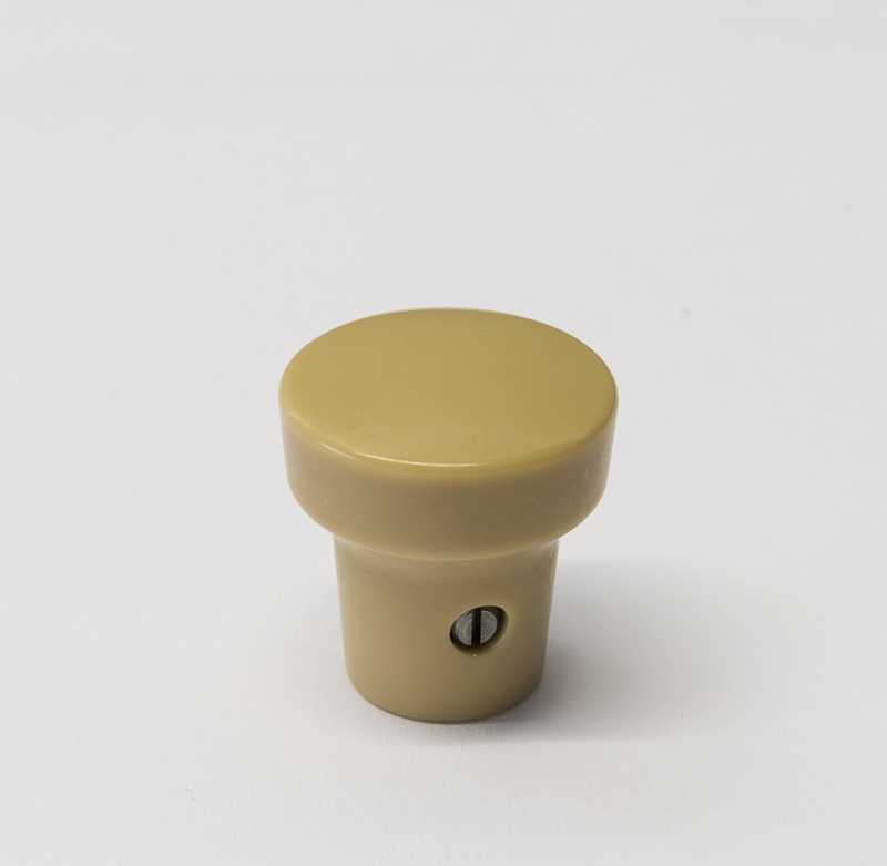 Shift Knob beige, medium with brass bushing and thread M6 and locking screw M3.5 for opening window  64455282003