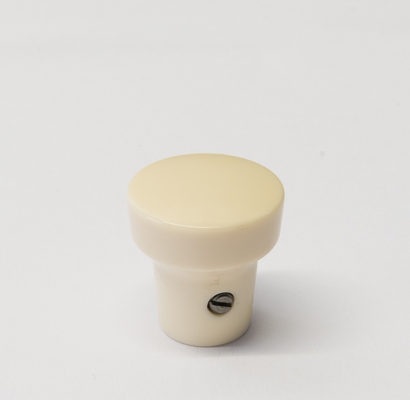 Shift Knob cream, medium with brass bushing and thread M6 and locking screw M3.5 for opening window  64455282003
