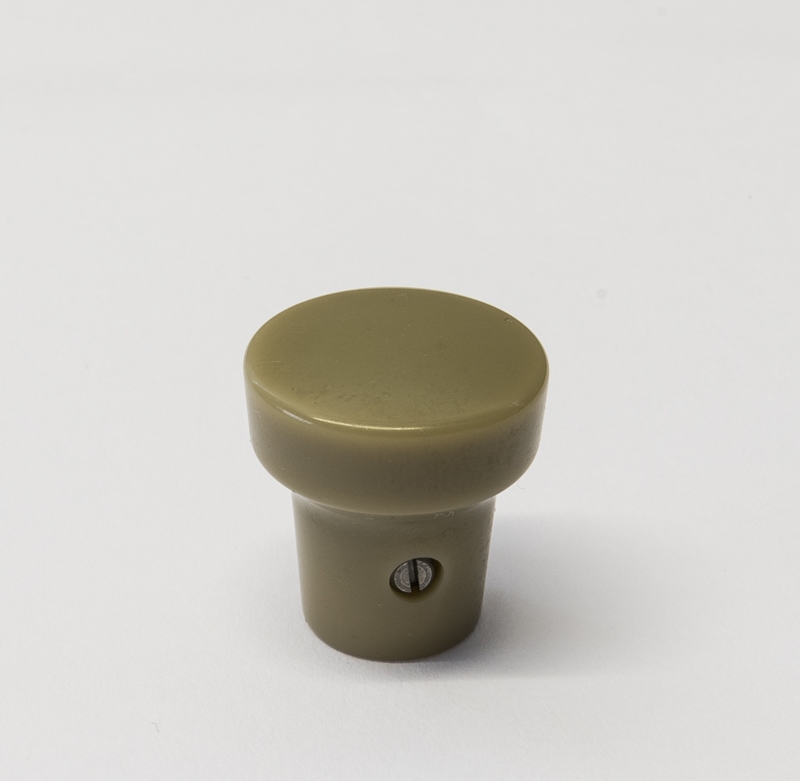 Shift Knob grey, medium with brass bushing and thread M6 and locking screw M3.5 for opening window  64455282003