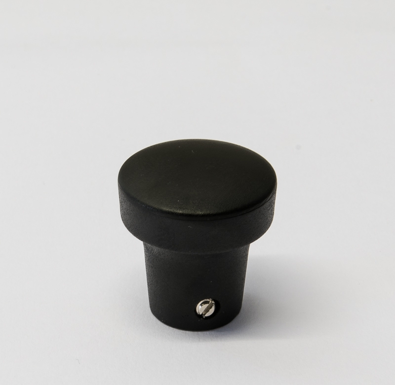 Shift Knob black, medium with brass bushing and thread M6 and locking screw M3.5 for opening window     64455282003S, 1685250300
