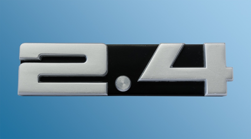 logo for ventilation grille 2,4, for Porsche 911, 73  91155901500,91155901502