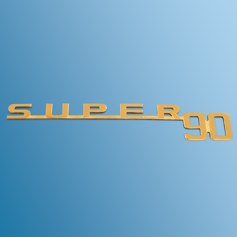 logo 'SUPER 90' gold for Porsche 356 B - T5  64455931105