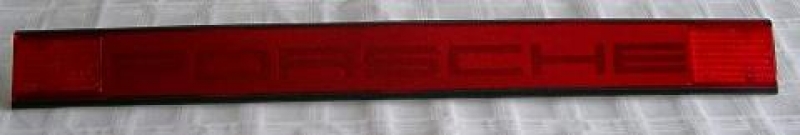Heckblende mit Schriftzug rot für Porsche 911, bis Bj.86  91163143205