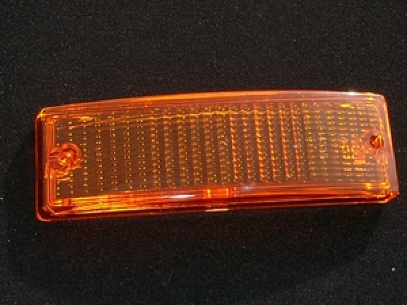 lens direction indicator light front orange for Porsche 911, 74-89  91163191400