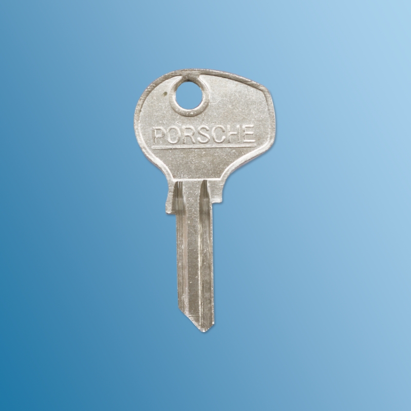 Schlüsselrohling für Zündschloß ohne Lenkradschloß für Porsche 356C  64461390110