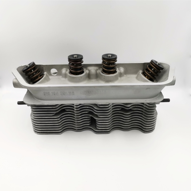 Cylinder head for Porsche 356 C/SC / 912, new production by Willhoit, new heads with valves / springs / spark plugs, etc., ready to install, sold only as set         61610403601B, 61610400603, 61610400600, 616104006AX, 61610400604, 61610400605, 616104006F