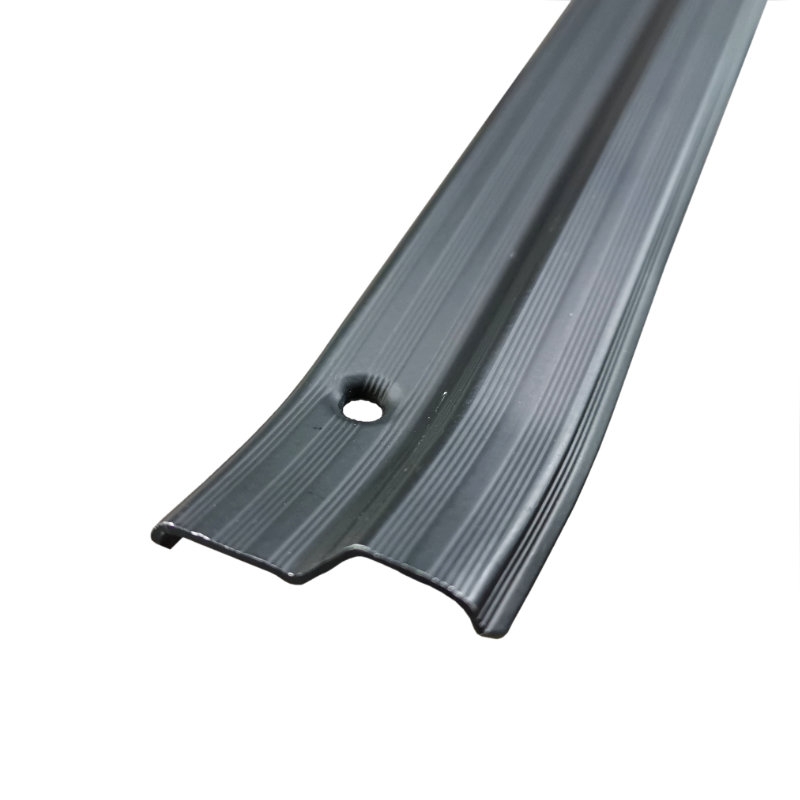 Carpet strip, aluminum black, for Porsche 911/912, Bj.65-89       90155141928