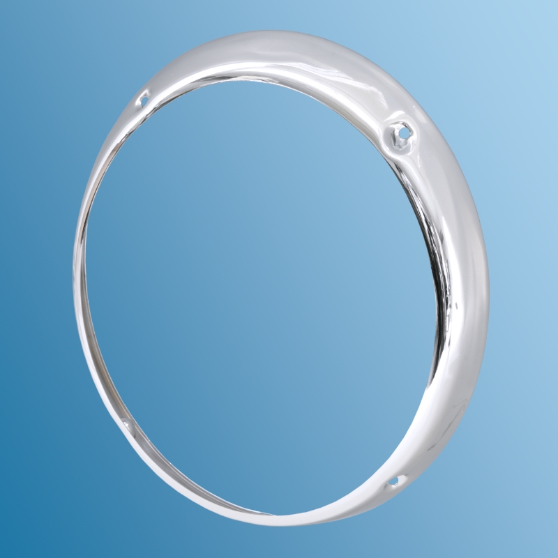headlamp ring, H1, chrome for Porsche 911  90163110204