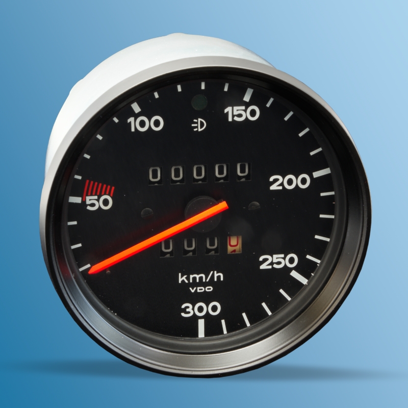 speedometer mechanically to 300 km/h, for Porsche 911 74-75, new in exchange, deposit 297,50 Euro (incl. VAT.)  91164150329
