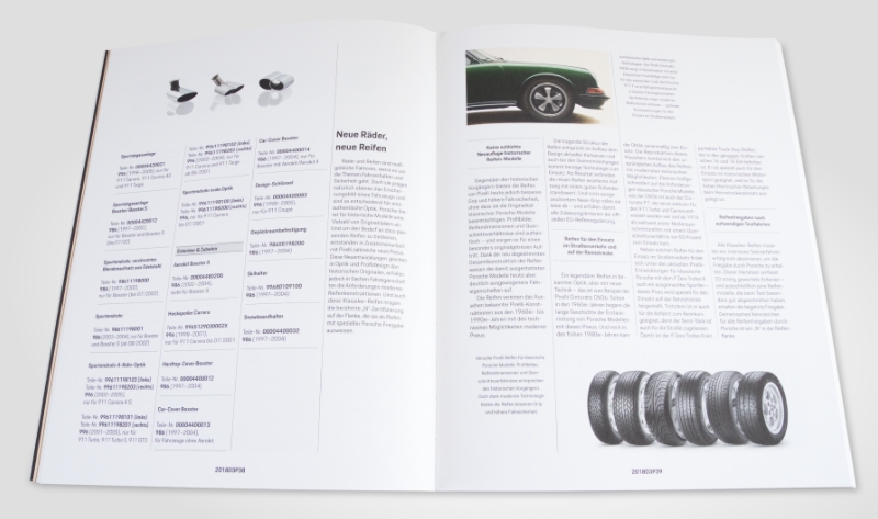 Buch 03 - Originale Teile, Typen, Technik - Neues und Neuheiten von Porsche Classic