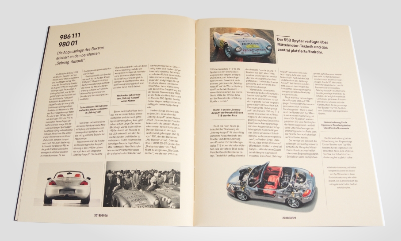 Book 03 - Originale Teile, Typen, Technik - Neues und Neuheiten von Porsche Classic