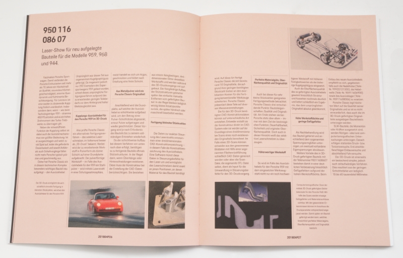 Book 04 - Originale Teile, Typen, Technik - Neues und Neuheiten von Porsche Classic