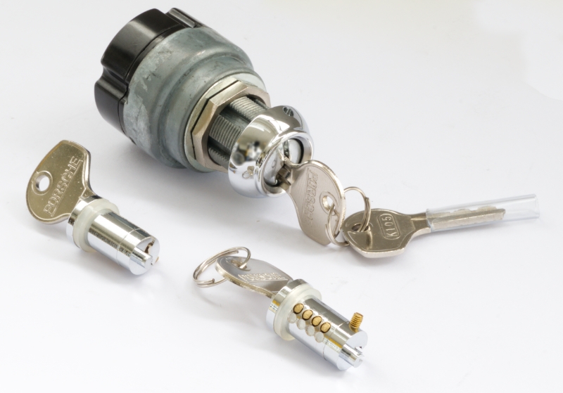 ignition starter lock and lock cylinder for Porsche 356 B/C  PCG53165010
