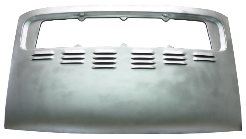 Lid with Louvre rear, ALU for Porsche 964  ECK 8216