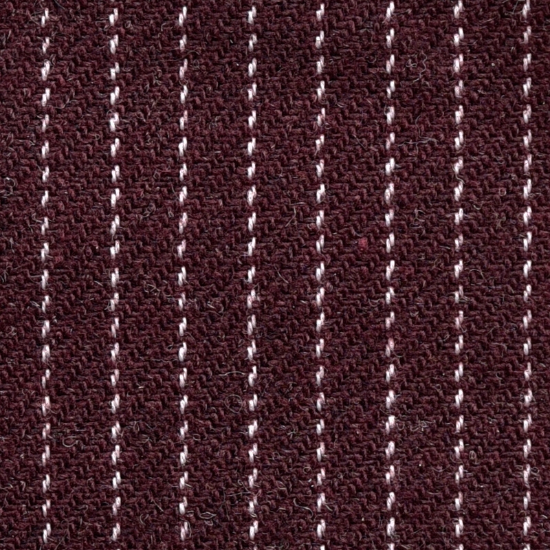 fabric needle strips narrow, dark red, original material, meterware, approx. 140 cm wide, running meter  ECK 8504
