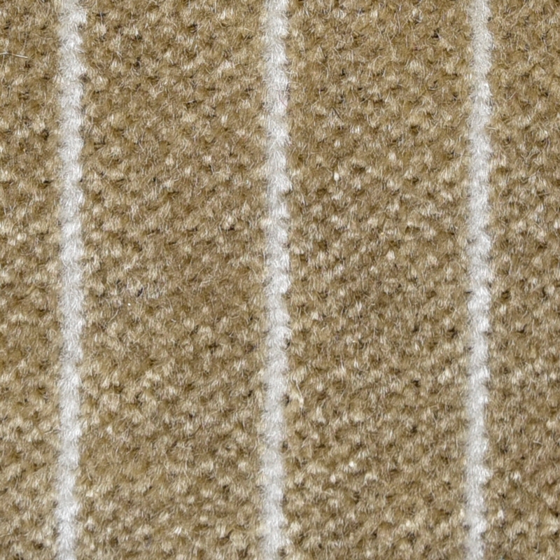 Stoff Nadelstreifen breit, beige, original Material, Meterware, ca. 140cm breit, laufender Meter  ECK 8508