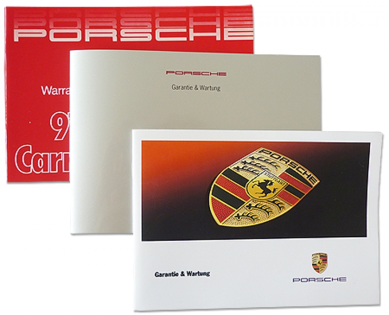 Maintenance booklets/service books for Porsche 911 / 964 / 993 / 944 / 928 and so on